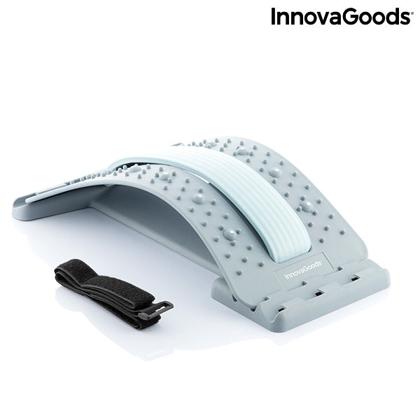 Lumbar Corrector, Stretcher and Support with Pressure and Magnetic