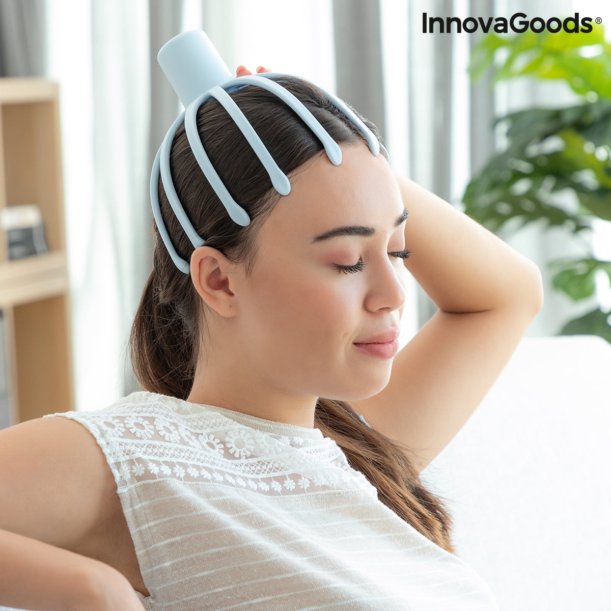 Helax InnovaGoods Rechargeable Head Massager