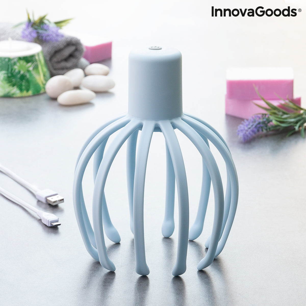 Helax InnovaGoods Rechargeable Head Massager