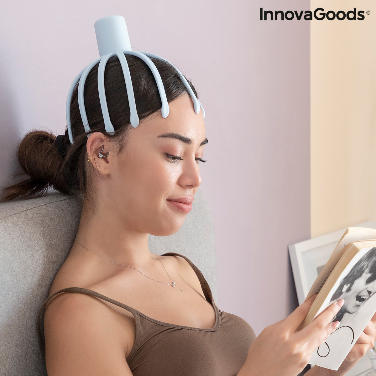 Helax InnovaGoods Rechargeable Head Massager