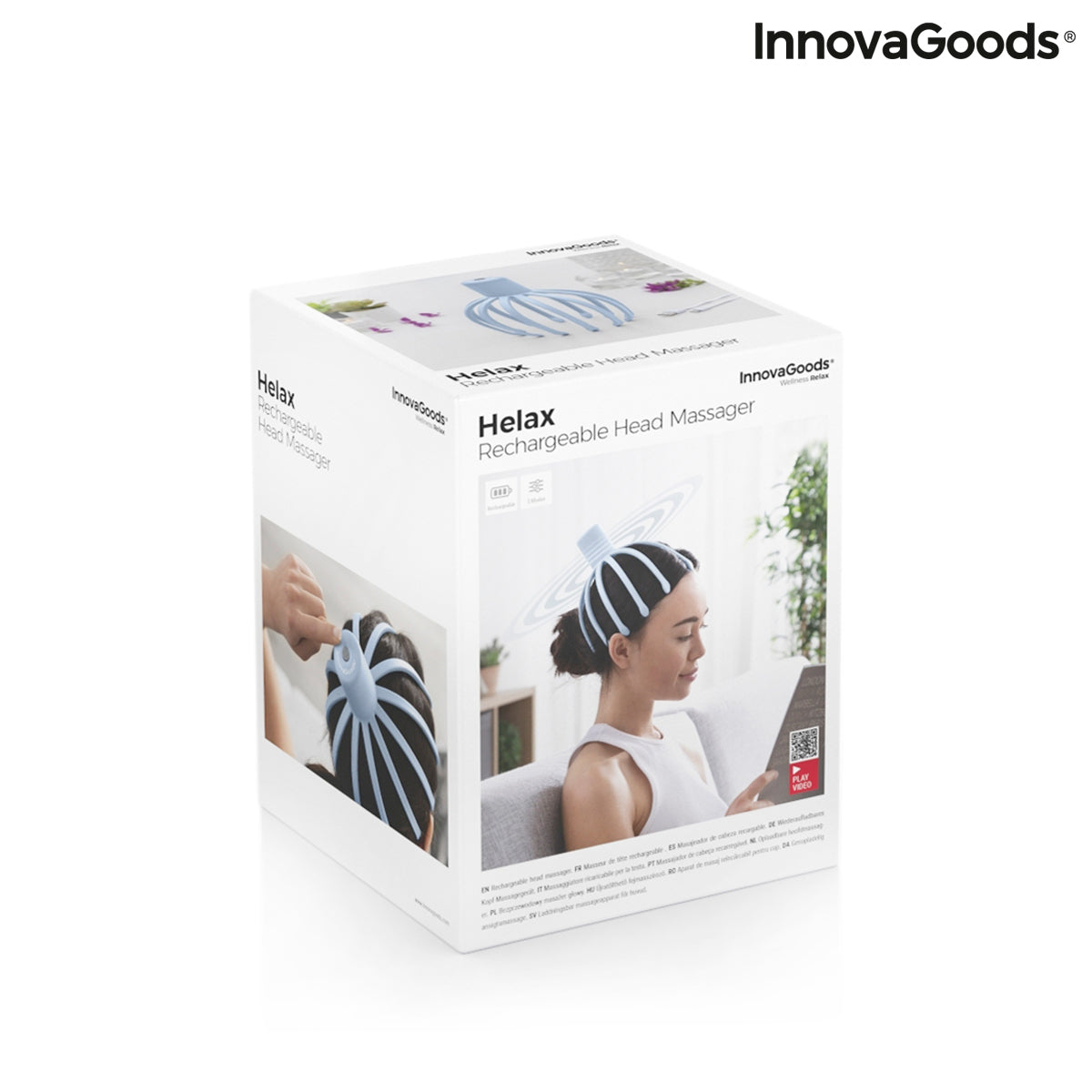 Helax InnovaGoods Rechargeable Head Massager
