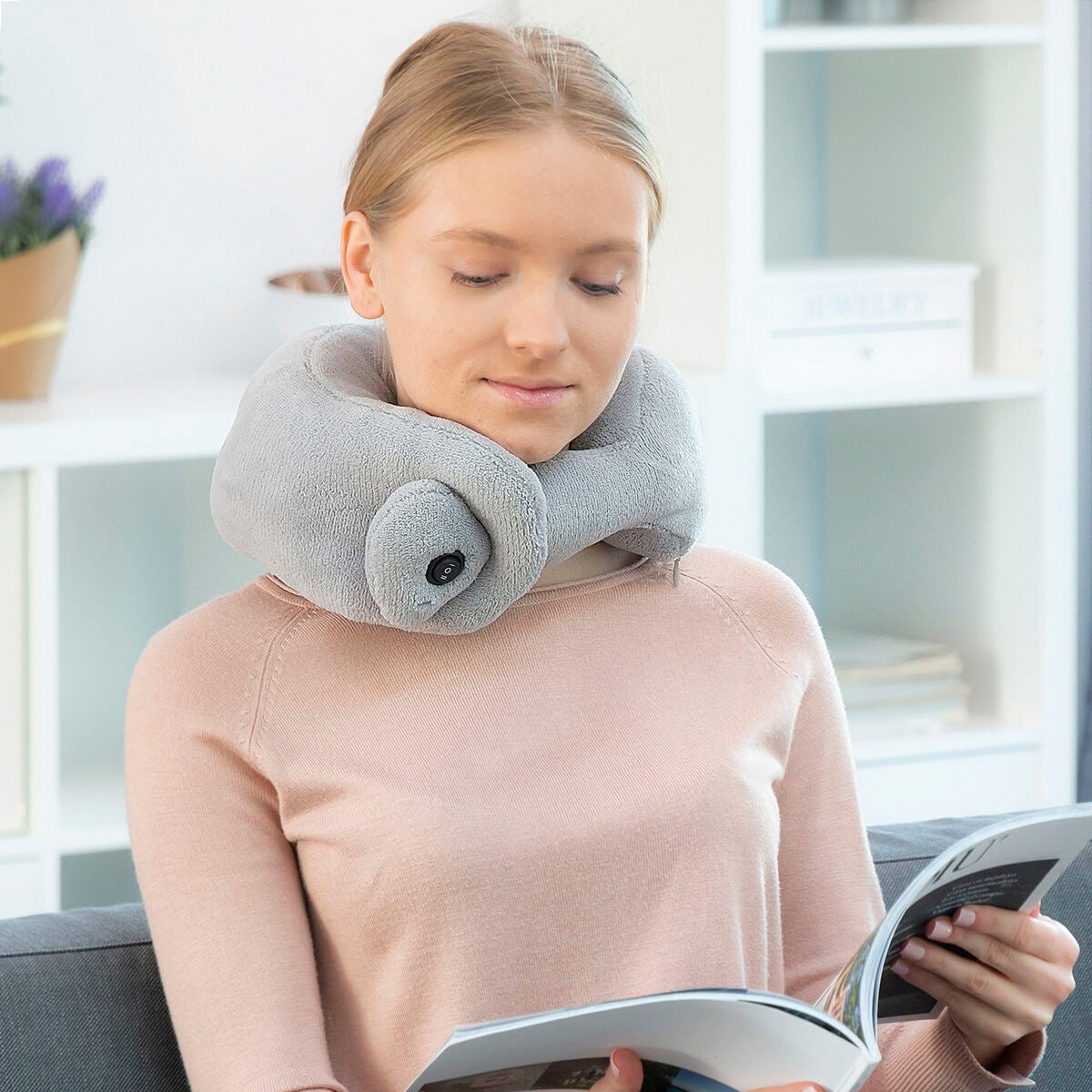 Newor InnovaGoods Neck Massage Cushion