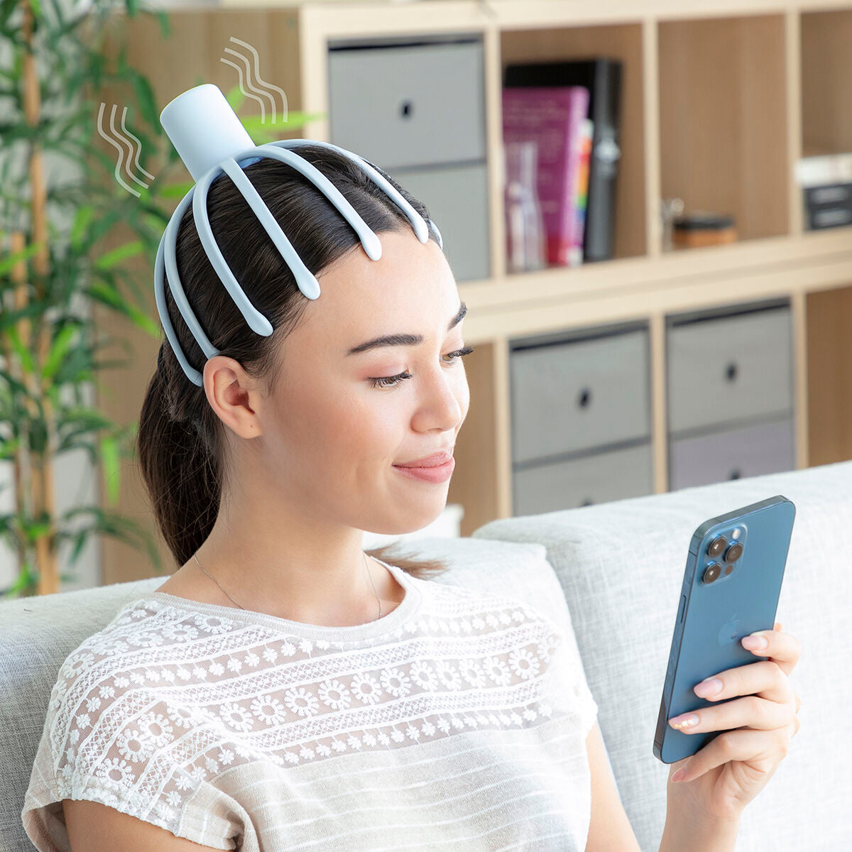 Helax InnovaGoods Rechargeable Head Massager
