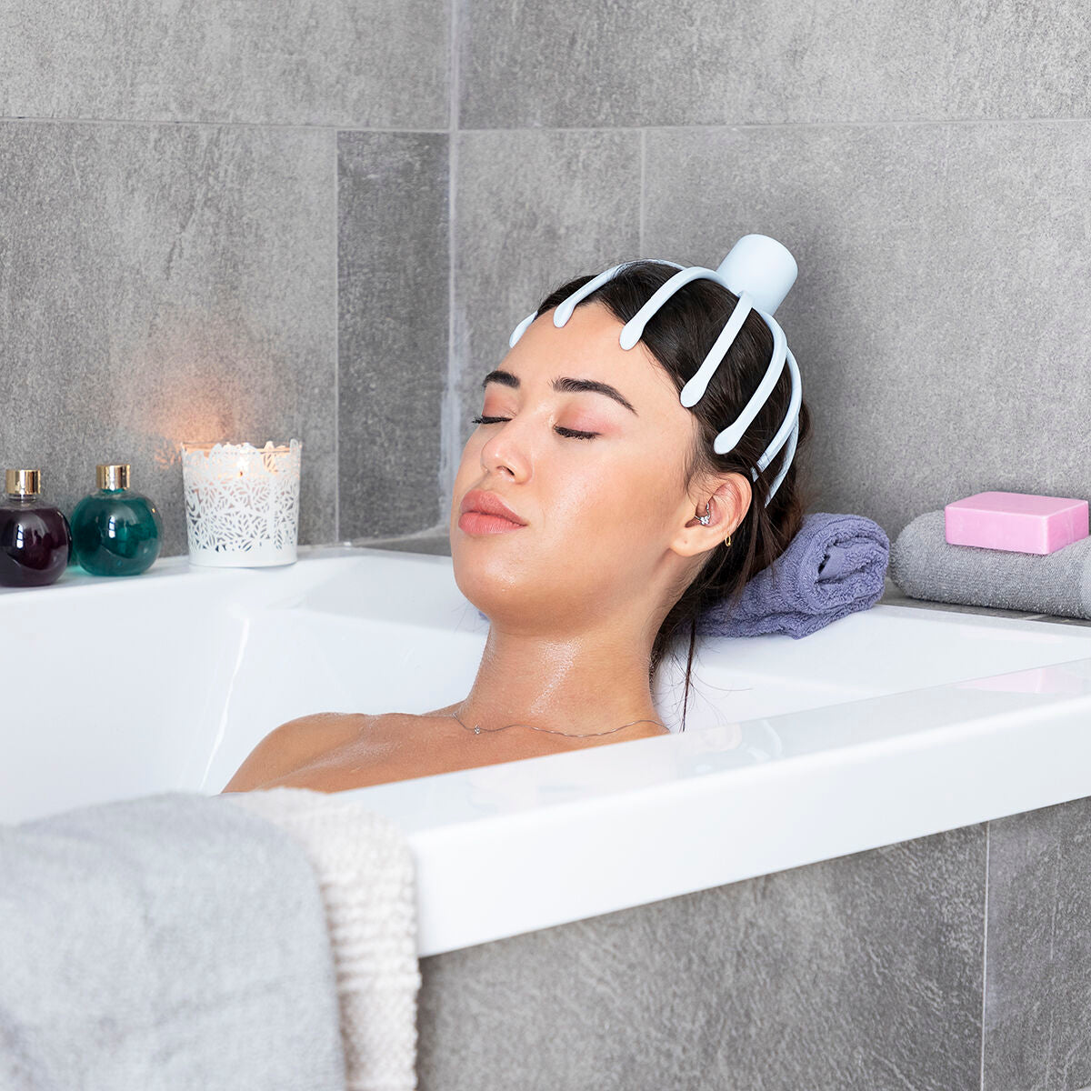 Helax InnovaGoods Rechargeable Head Massager