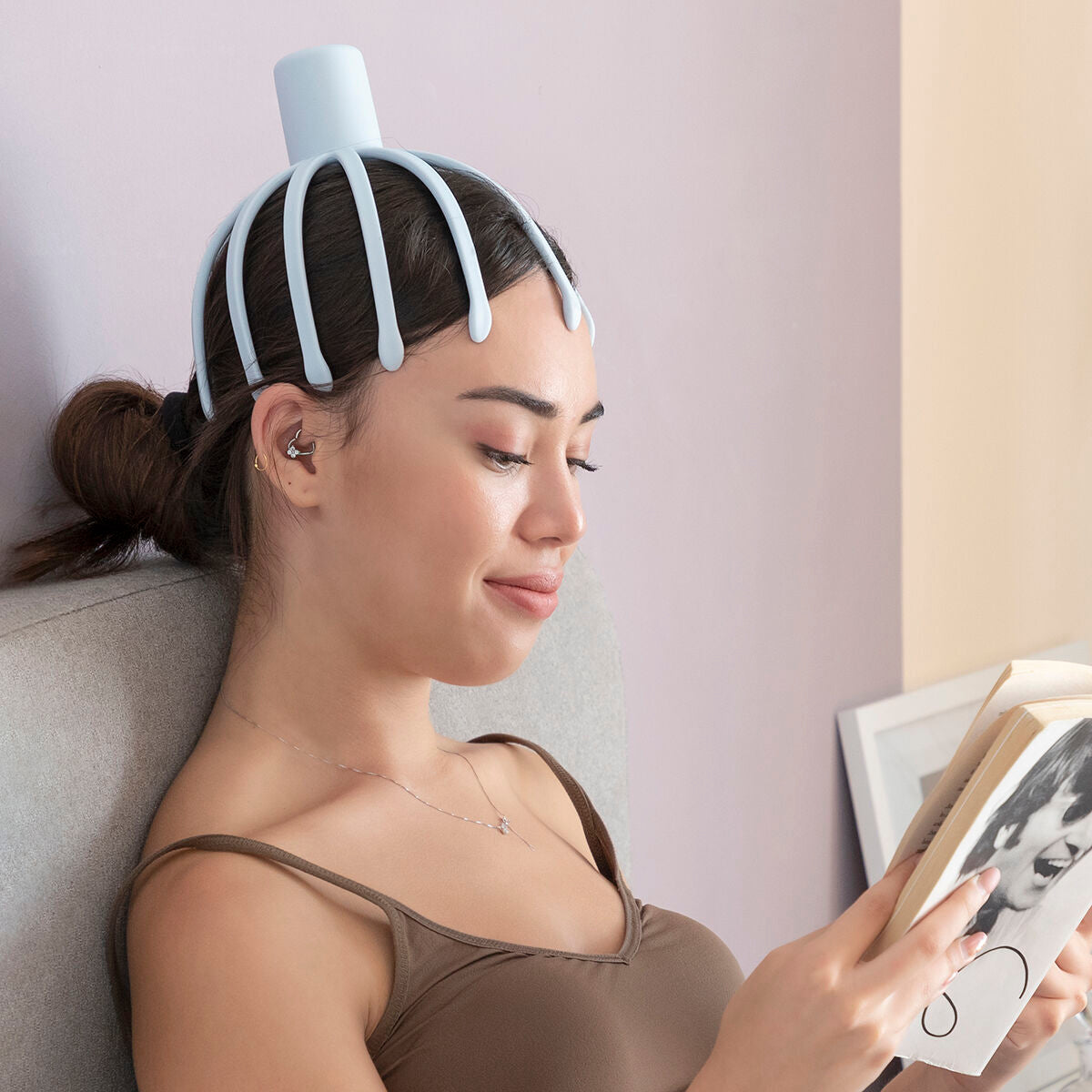 Helax InnovaGoods Rechargeable Head Massager