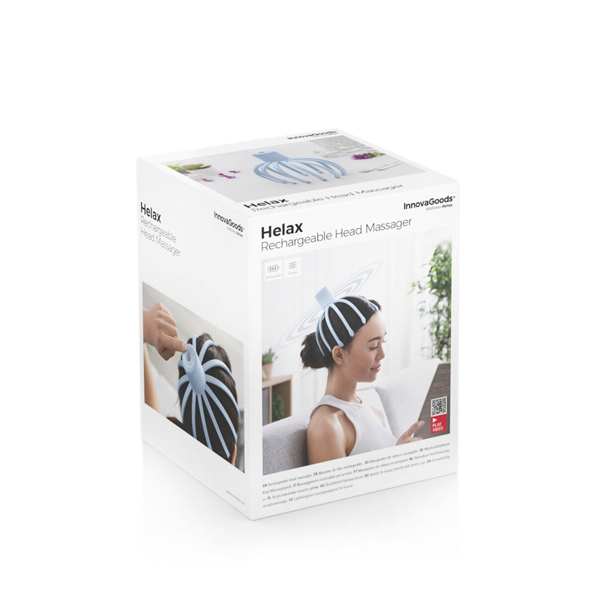 Helax InnovaGoods Rechargeable Head Massager