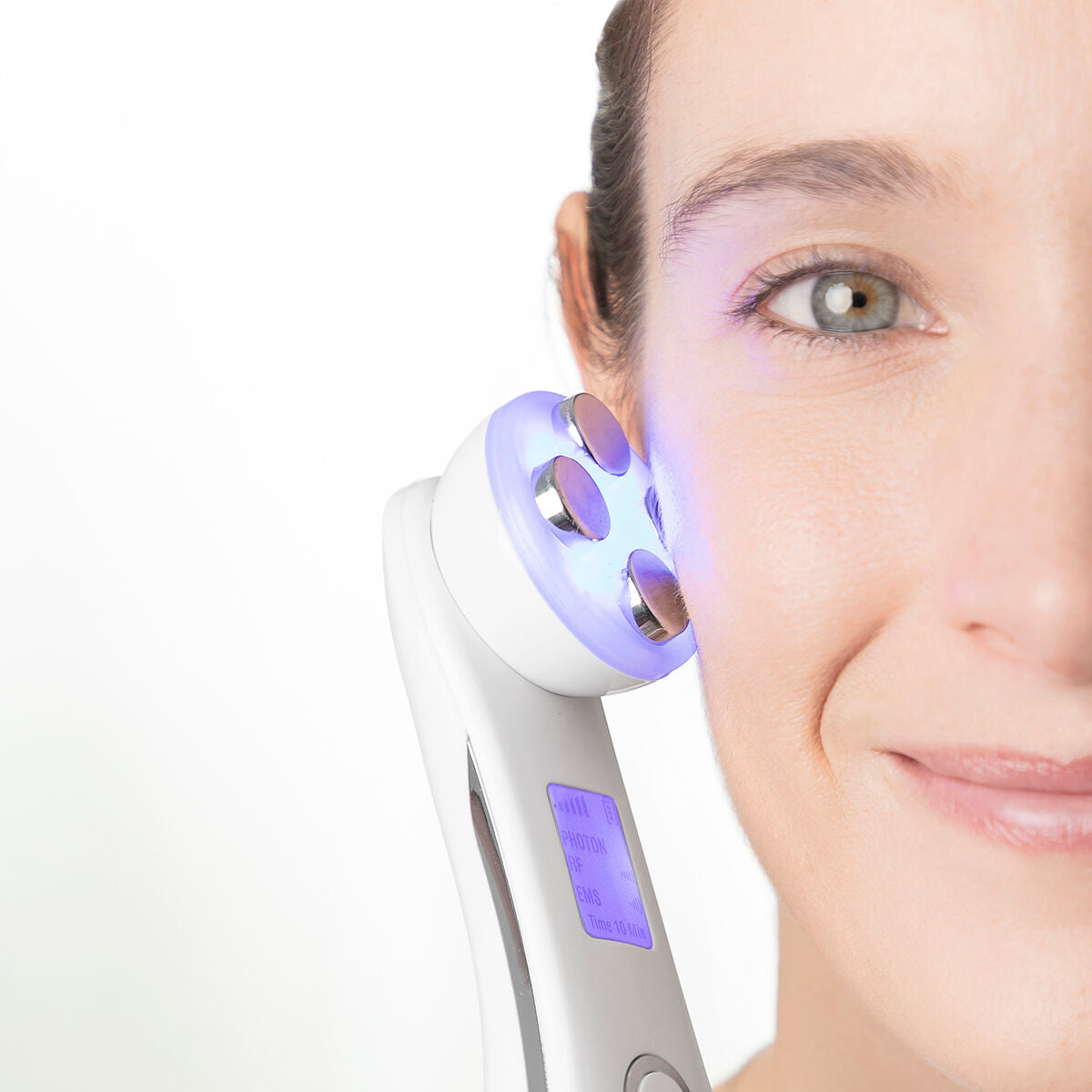 Facial Massager with Radiofrequency, Phototherapy and