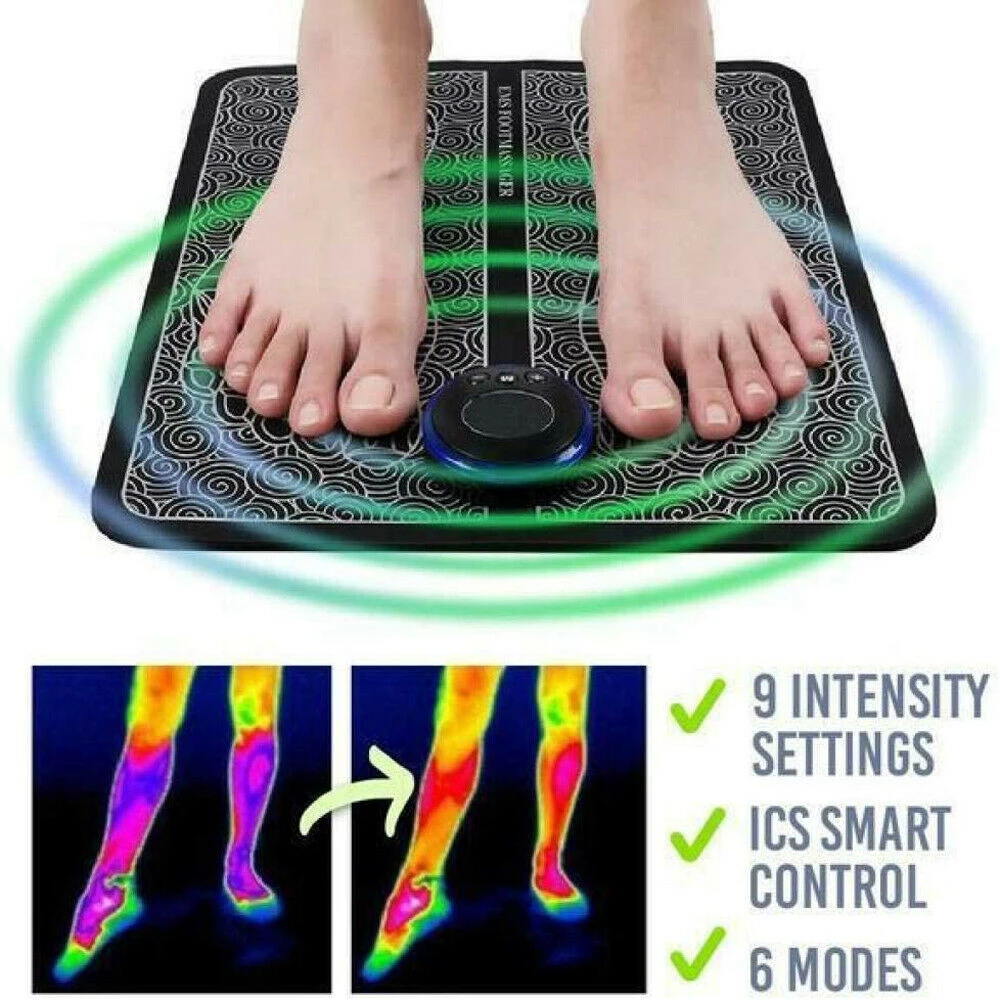 EMS Electric Foot Massage Mat | Foot and Leg Massager