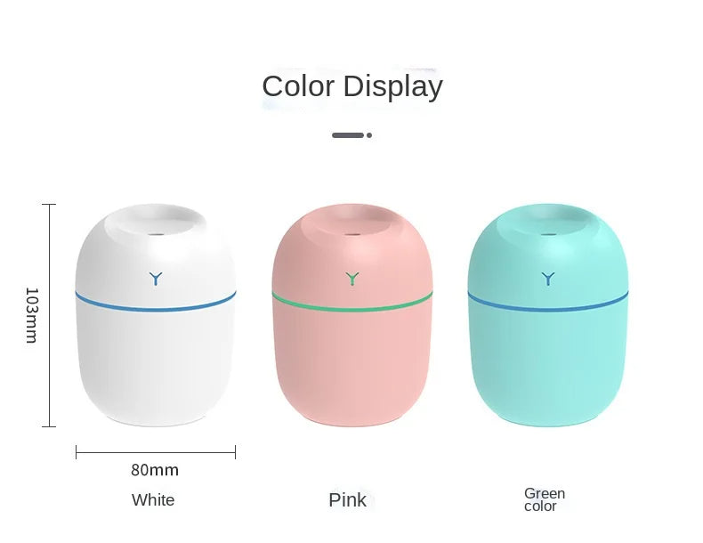 Portable USB LED Essential Oil Diffuser
