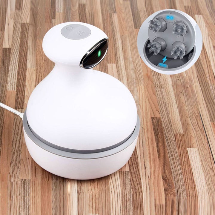 Bella2Bello Armona Electric 3D Vibrating Scalp Head & Body Massager (W