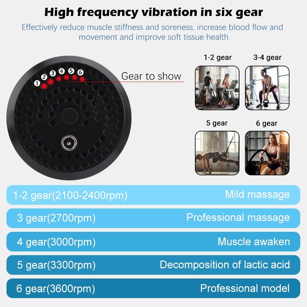High-Quality Portable Massager with 6 Speed Settings