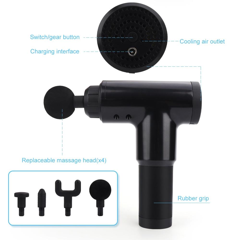 High-Quality Portable Massager with 6 Speed Settings