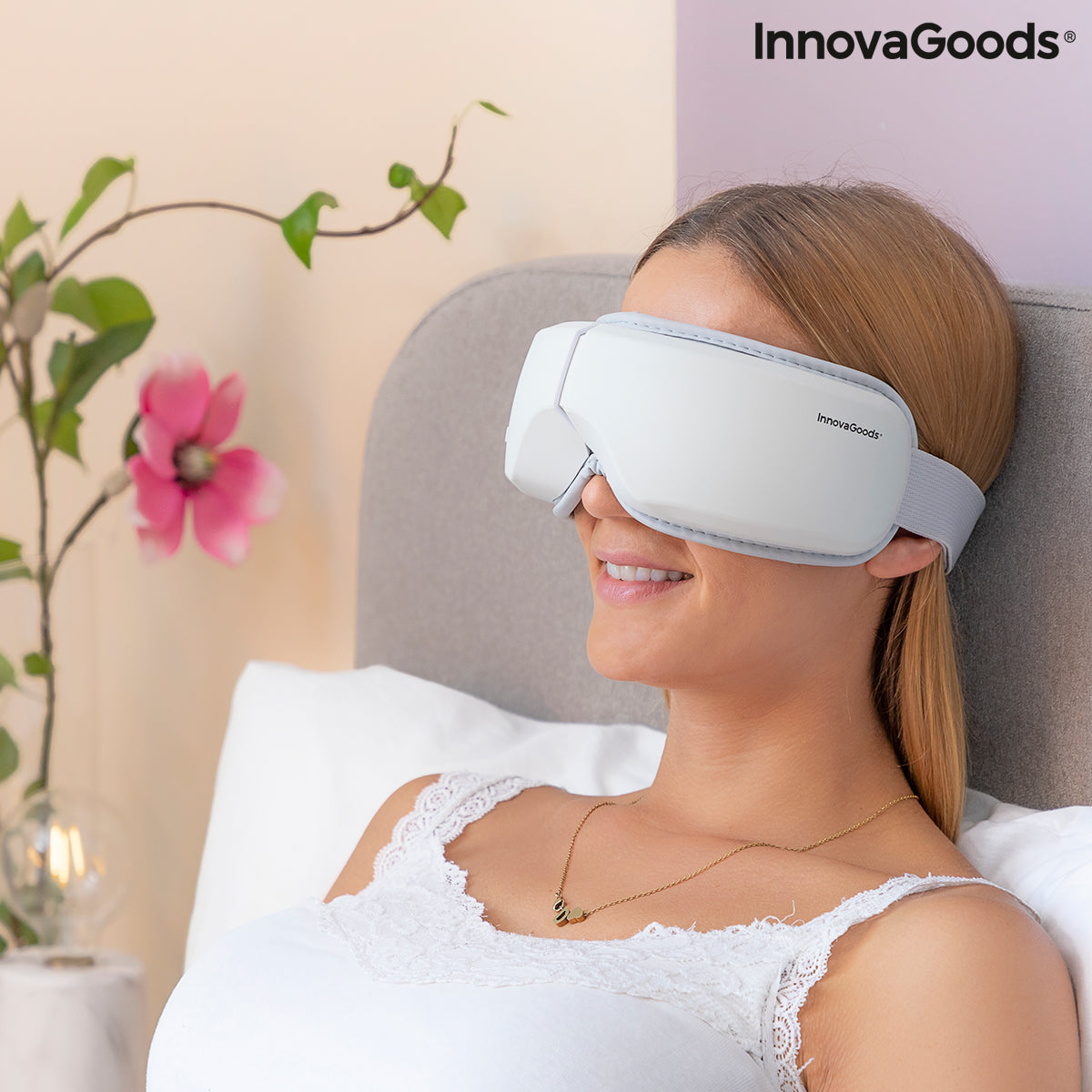 Masseur Oculaire 4 en 1 à Compression d’Air Eyesky InnovaGoods
