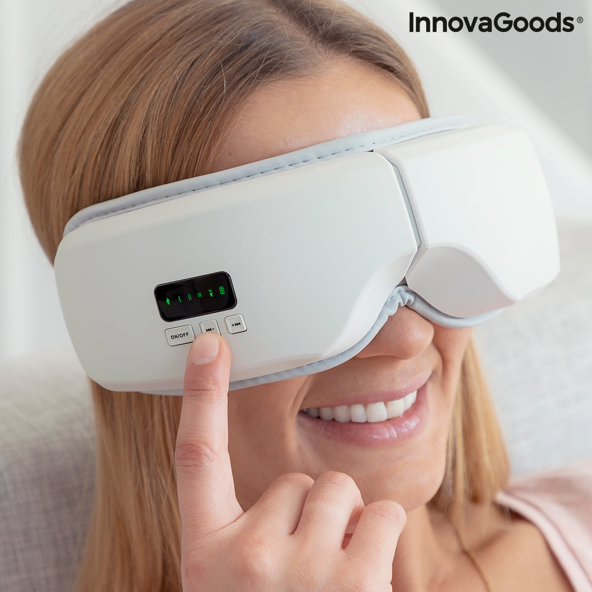 Masseur Oculaire 4 en 1 à Compression d’Air Eyesky InnovaGoods