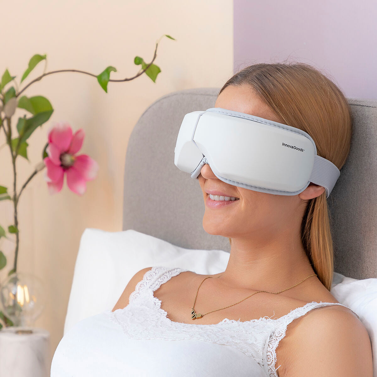 Masseur Oculaire 4 en 1 à Compression d’Air Eyesky InnovaGoods
