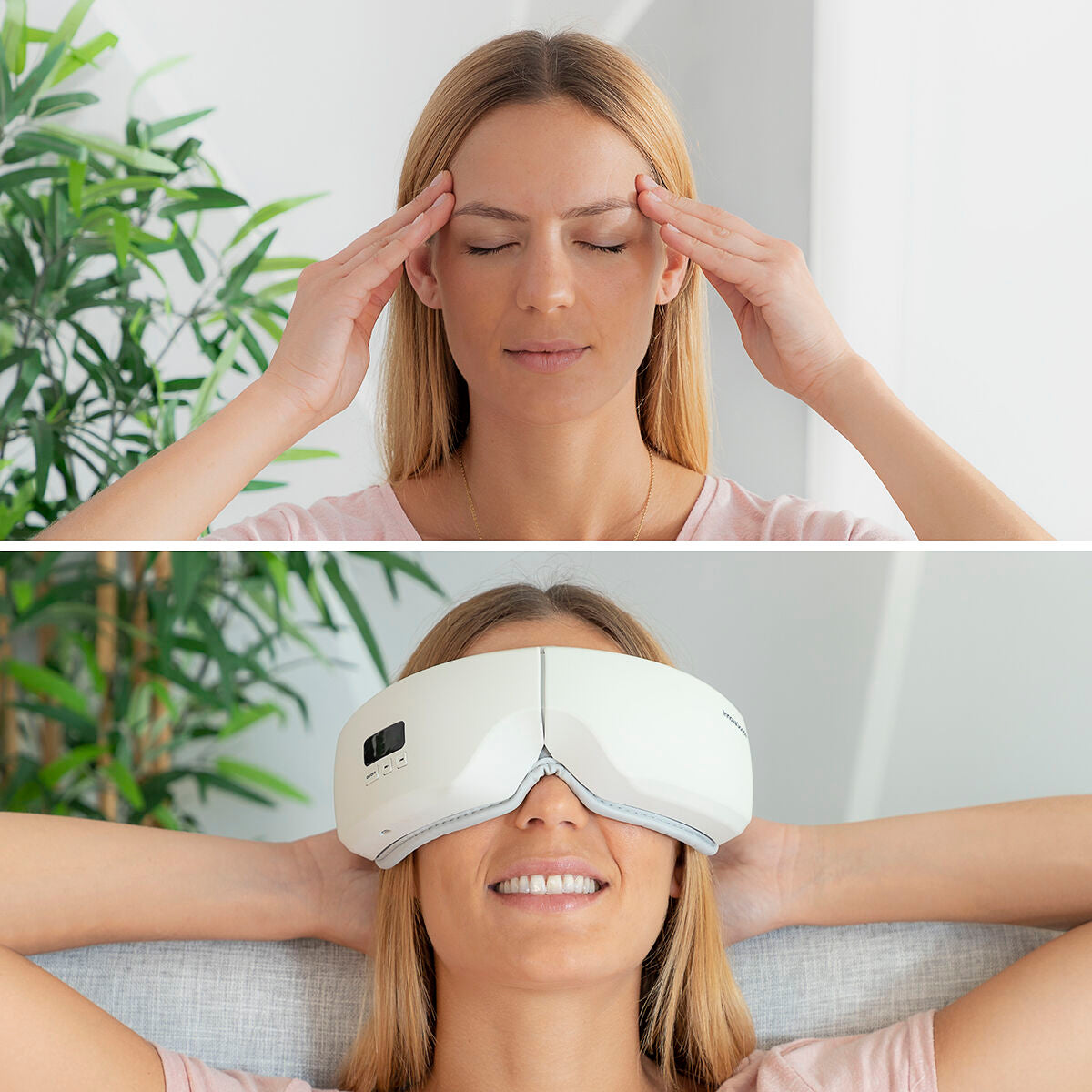 Masseur Oculaire 4 en 1 à Compression d’Air Eyesky InnovaGoods