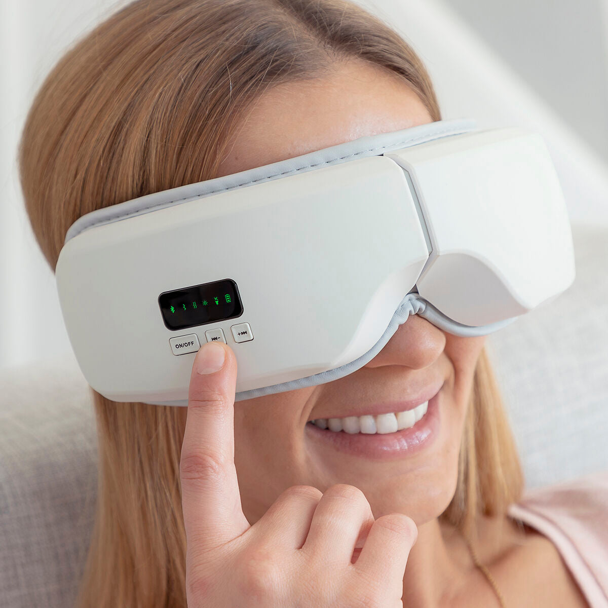 Masseur Oculaire 4 en 1 à Compression d’Air Eyesky InnovaGoods