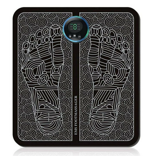 Tapis de Massage Électrique EMS pour Pieds | Massage des Pieds et des Jambes